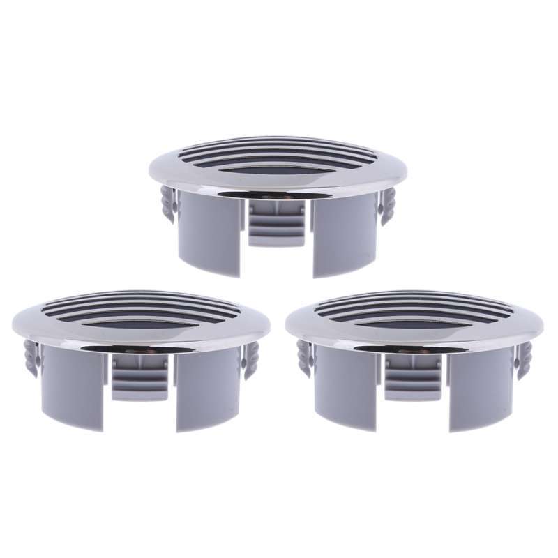 3X RV Marine Boat 3" Stainless Steel Grill Airflow Vent Cover 81932SS-HP