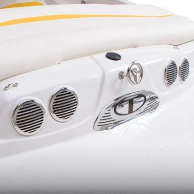 3X RV Marine Boat 3" Stainless Steel Grill Airflow Vent Cover 81932SS-HP