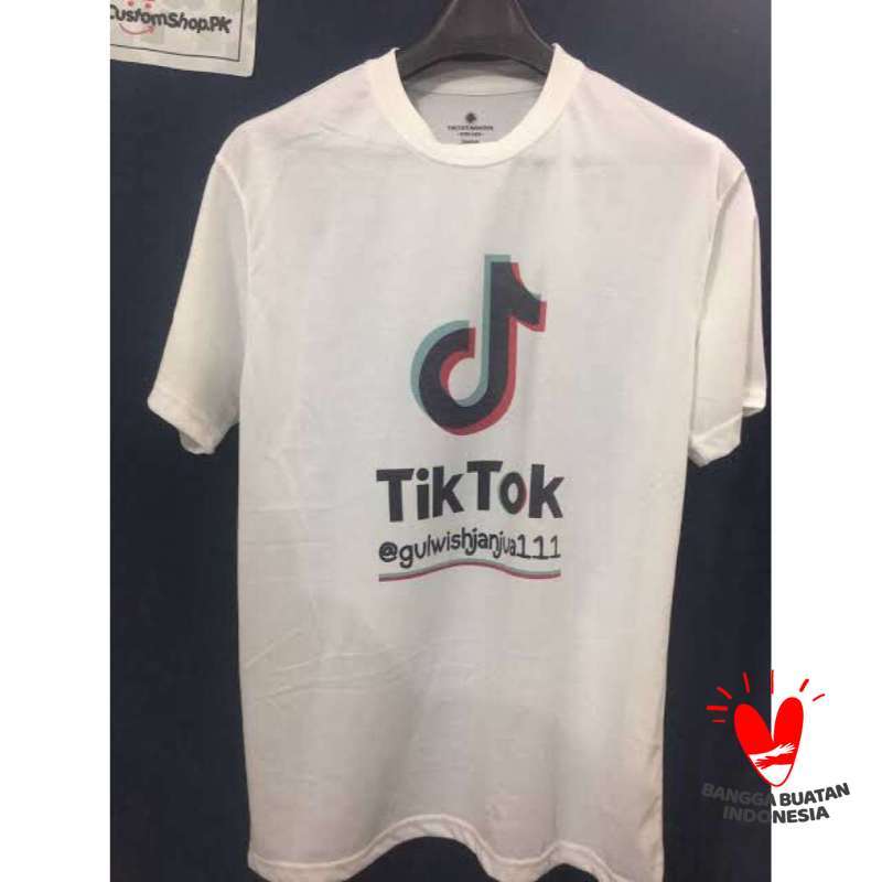 Promo KAOS TIKTOK TIK TOK PLUS ID 