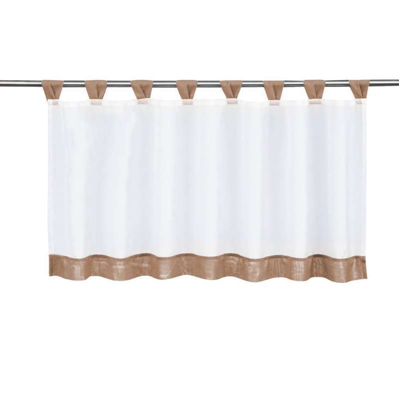 curtains brown