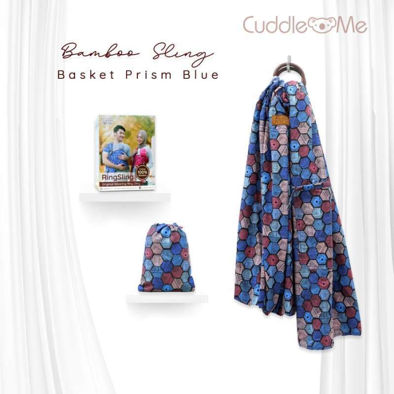 Promo Ring Sling Bamboo Sling Cuddle Me Gendongan Bayi Diskon 8