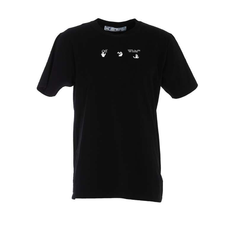 Slim T-shirt Black Green - XXL 