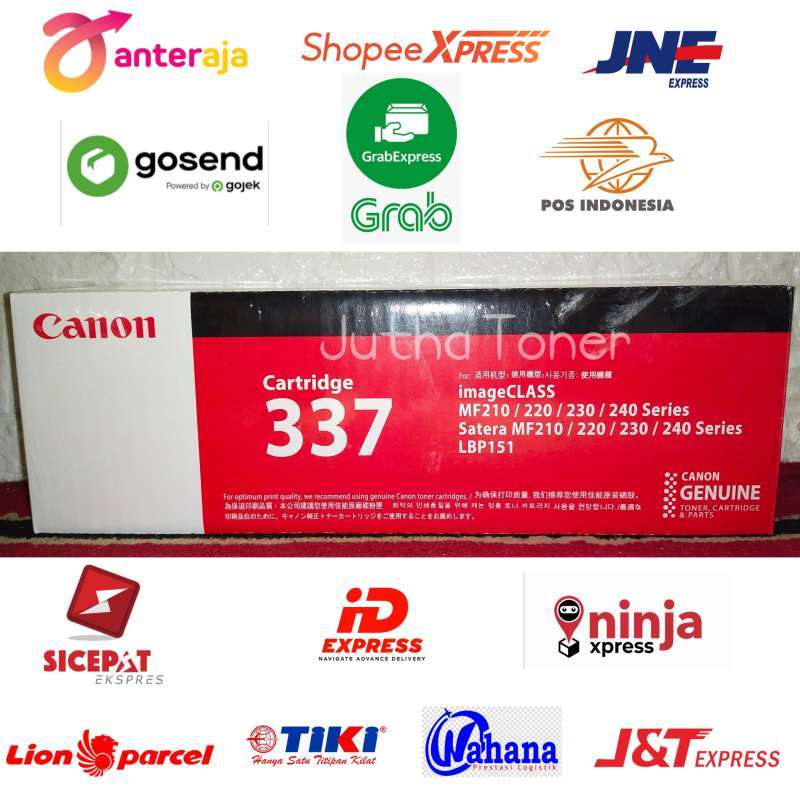 toner canon laserjet crg 337 mf212 baru