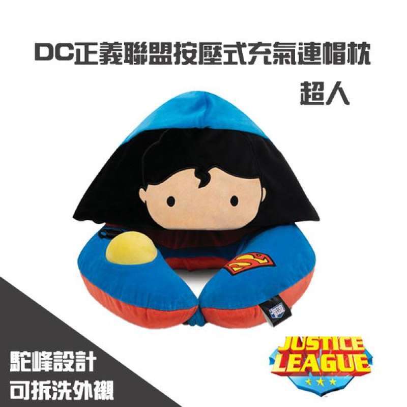 Superman neck shop pillow
