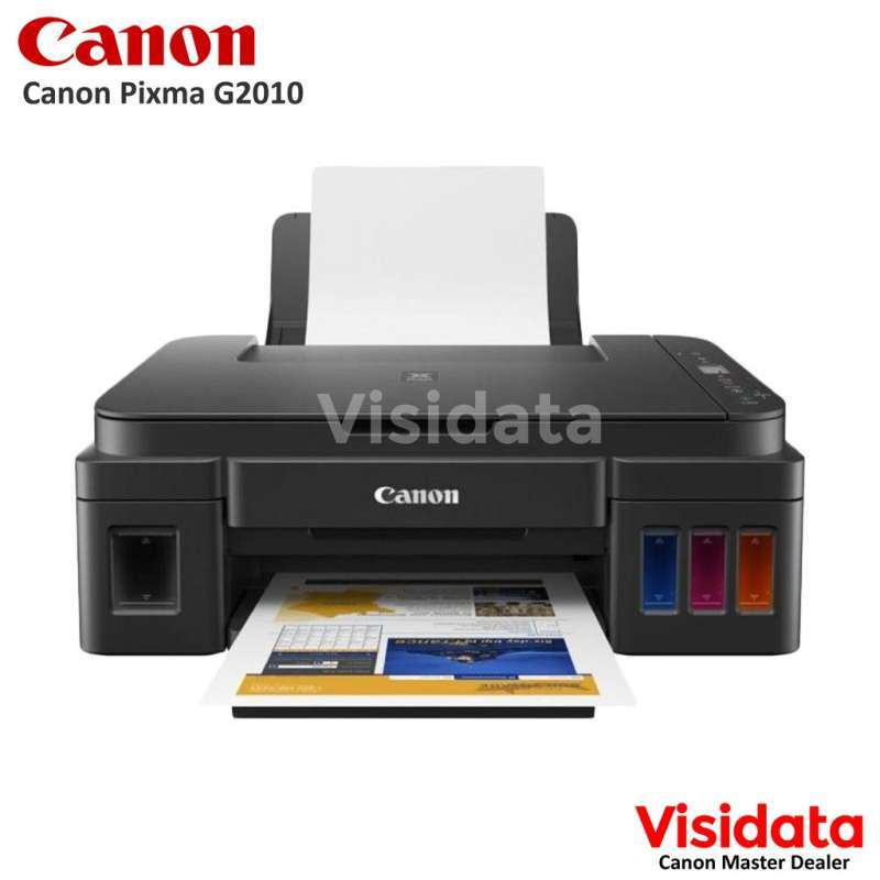 printer canon pixma ink efficient g2010 print scan copy garansi resmi 3 tahun