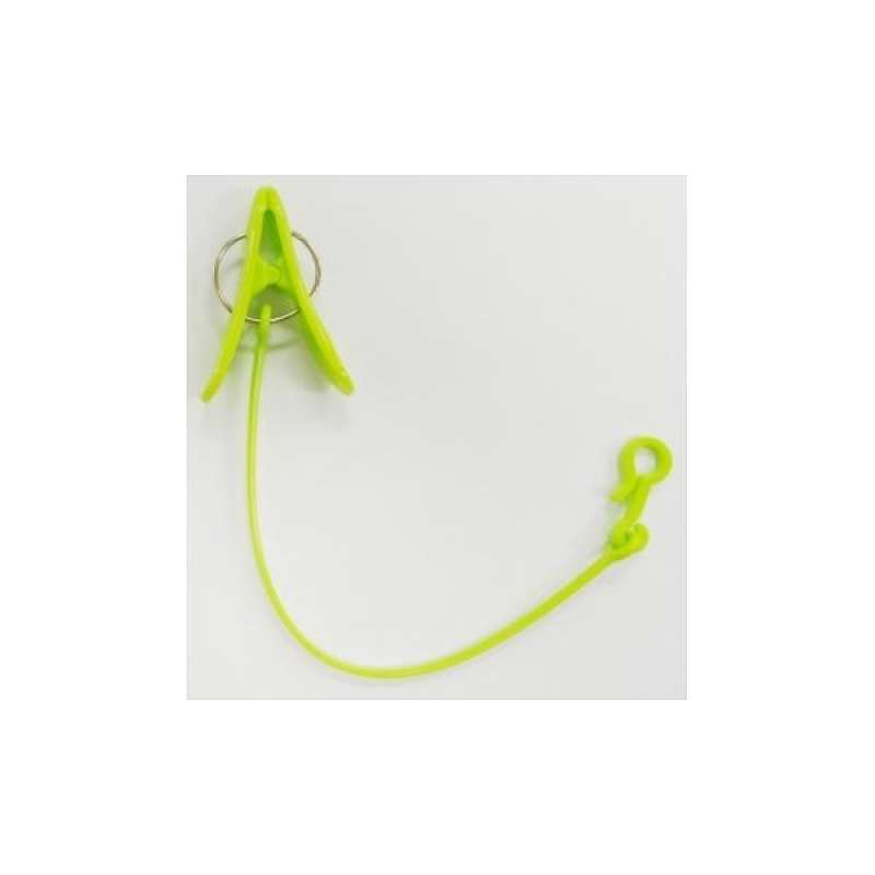 Jual KL-R044 clip 8 into the laundry string - Green di Seller