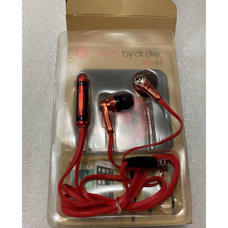 handsfree headset earphone iphone samsung xiaomi oppo vivo all handphone beats dr dre monster md 11 high quality sound