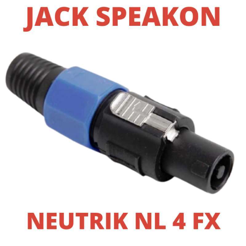 Jack speakon speaker top
