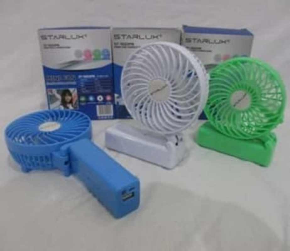 Promo ST-5022PB Mini Fan Handle + Power Bank STARLUX -Kipas ...