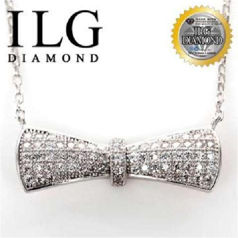 Arrows diamond necklace realistic 
