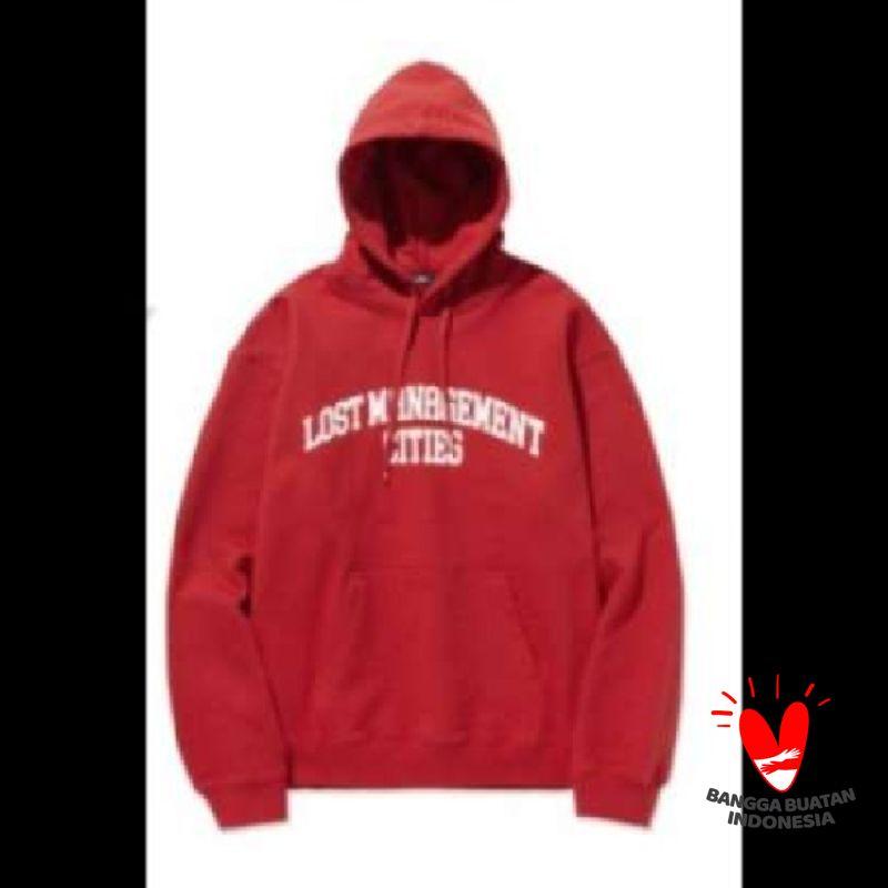 Buy lost management cities hoodie red