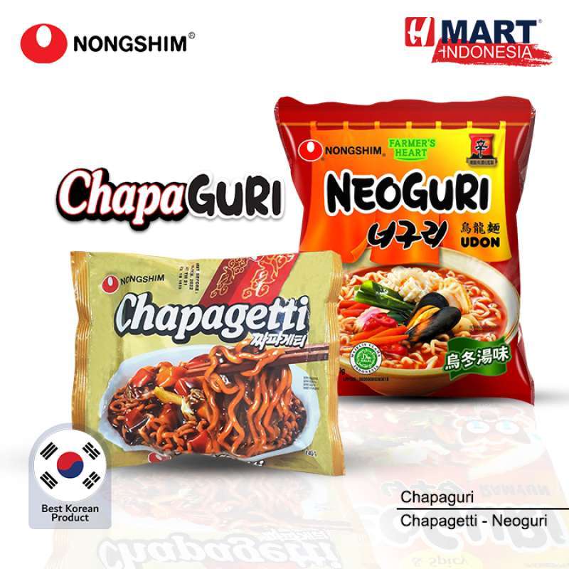Jual NONGSHIM Chapaguri Chapagetti Neoguri di Seller H Mart