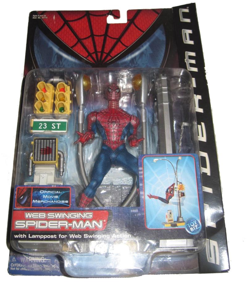 Jual Toy Biz Movie Original Web Swinging Spiderman Action Figure