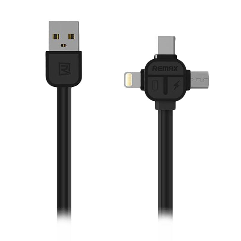 Jual Remax Original Lesu Rc 066th Kabel Data 3in1 For Micro Usb