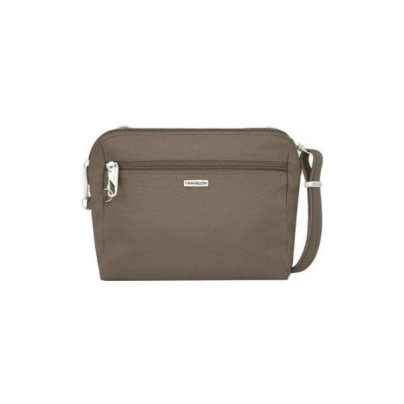 Anti-theft Belt Bag Crossbody Bag (Gray 