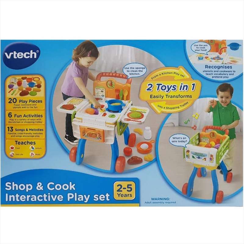 vtech shop and cook playset