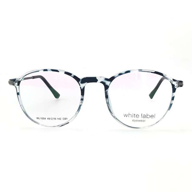 Promo WHITE LABEL 1004 Kacamata PREMIUM + Lensa Minus Elegant ...