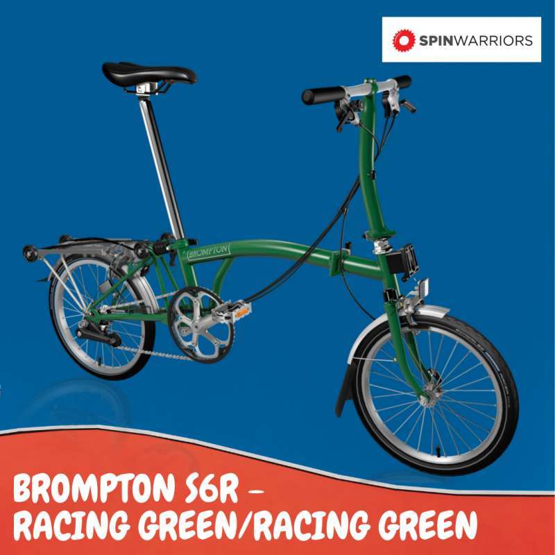 Brompton folding bike sales harga