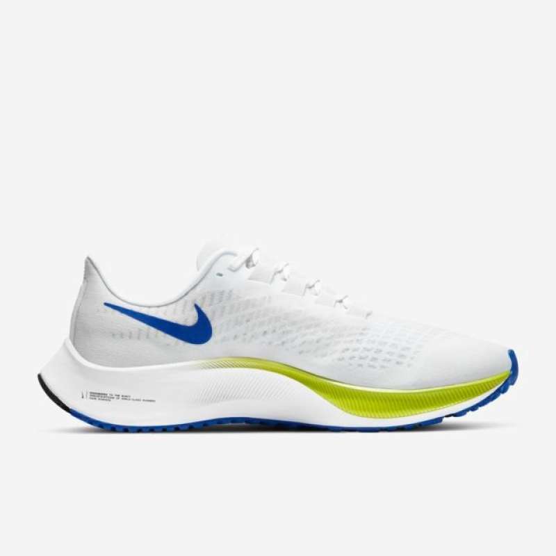 Jual Sepatu Nike Air Zoom Pegasus 37 Mens Running White Blue Racer Blue di  Seller Benjaminsports - Kota Depok, Jawa Barat | Blibli