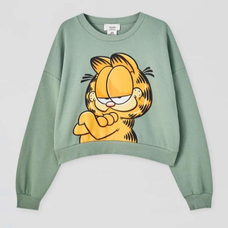 Jual PULL BEAR GARFIELD SWEATSHIRT di Seller yoursupplies