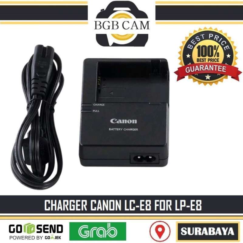 charger canon lc e8 for eos 550d 600d 650d 700d lp e8 lce8 lpe8