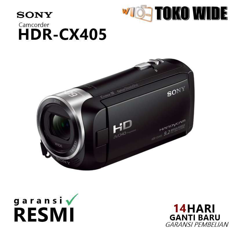 Jual Toko Wide Sony Hdr-cx405 Hd Handycam Sony Cx405 Sony Cx