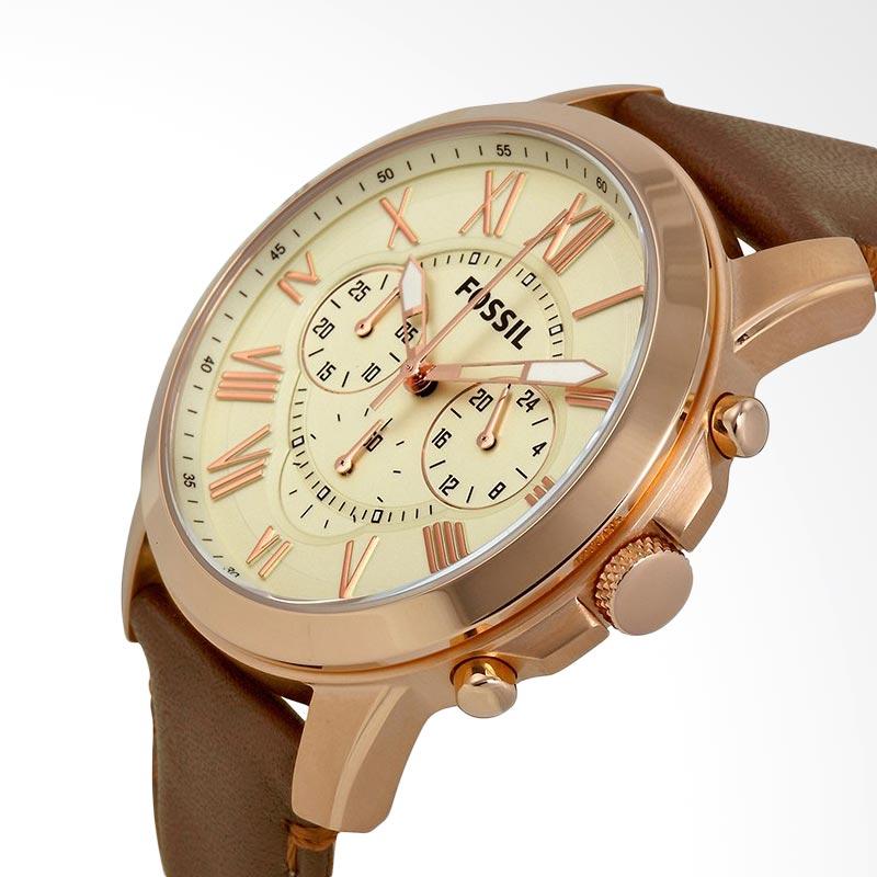 Promo Fossil Grant Chronograph Jam 