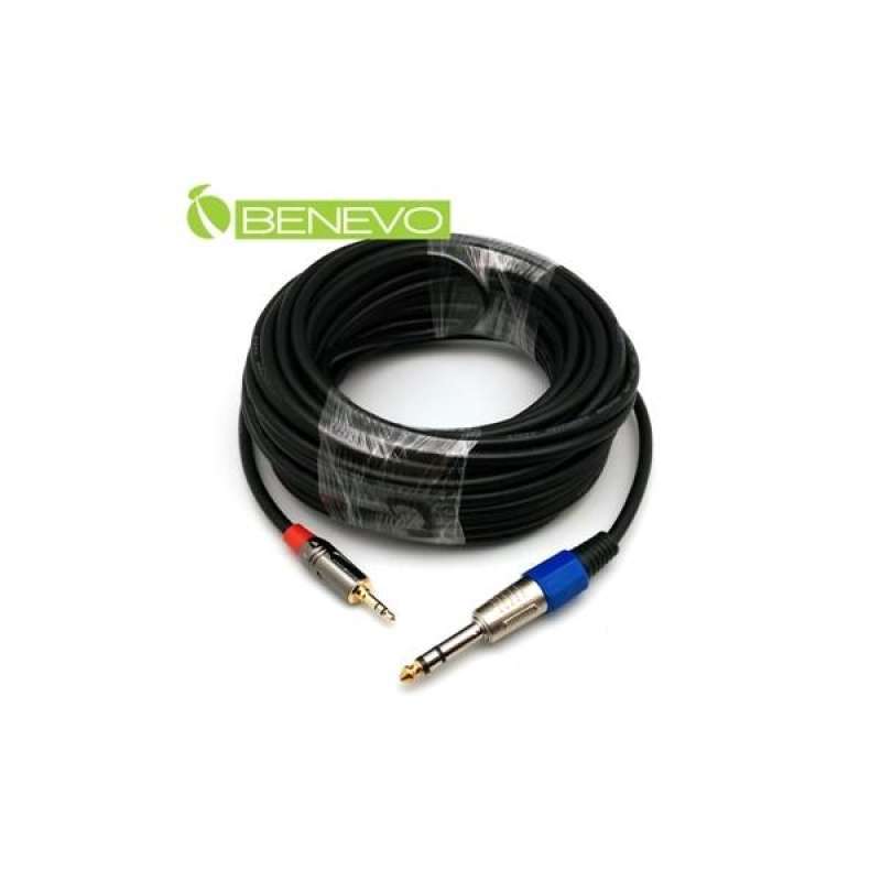 BENEVO 15M TRS Type 6.3mm male to 3.5mm 