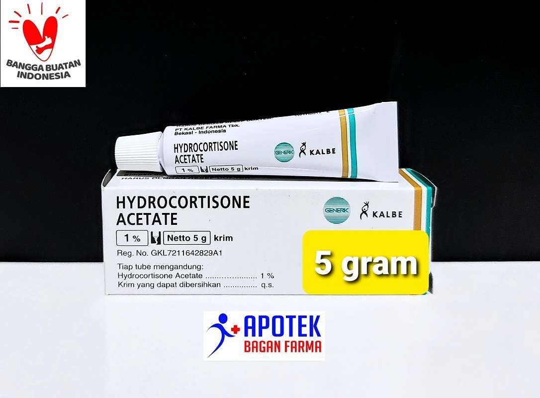 Jual Hydrocortisone Acetate 1 Krim 5 Gram Terbaru September 2021 Harga Murah Kualitas Terjamin Blibli