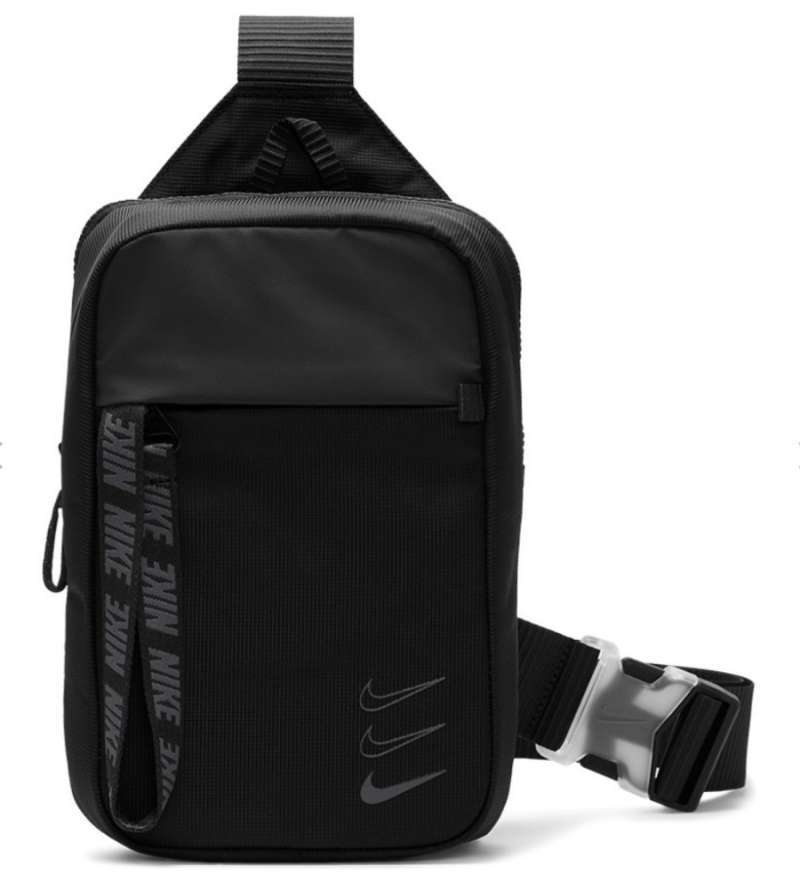 Nike Sportswear Essentials Advance Hip Pack BA6144 011 Black Grey Tas Original