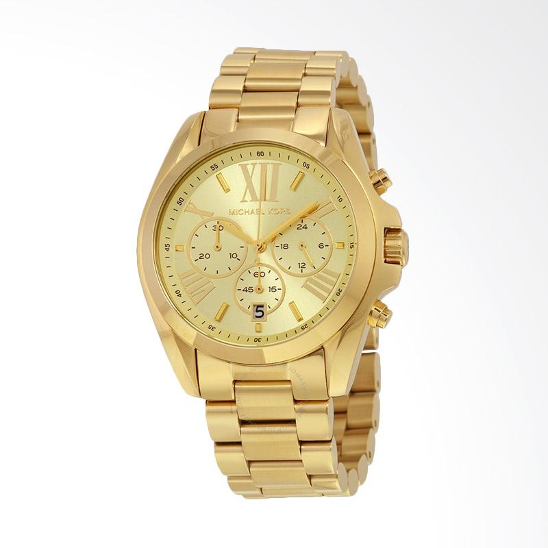 Jual Michael Kors Mk5605 Bradshaw Quartz Analog Display Women S