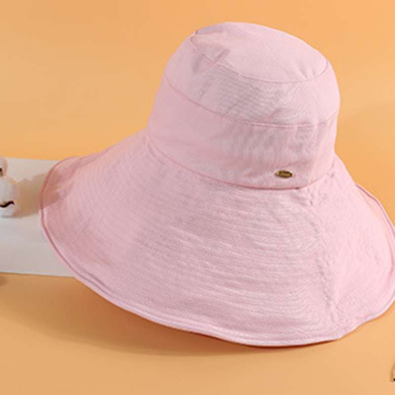 Promo Women Men Bucket Hat Wide Brim 