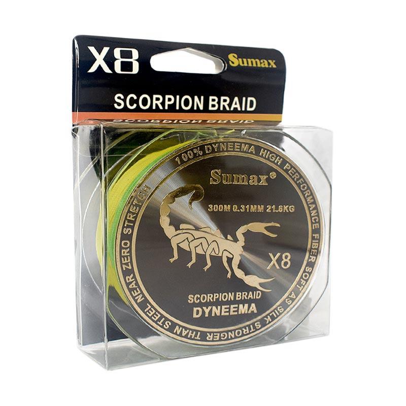 Jual Sumax Scorpion Wx8 300m 0 31 Senar Pancing Online Oktober 2020 Blibli Com
