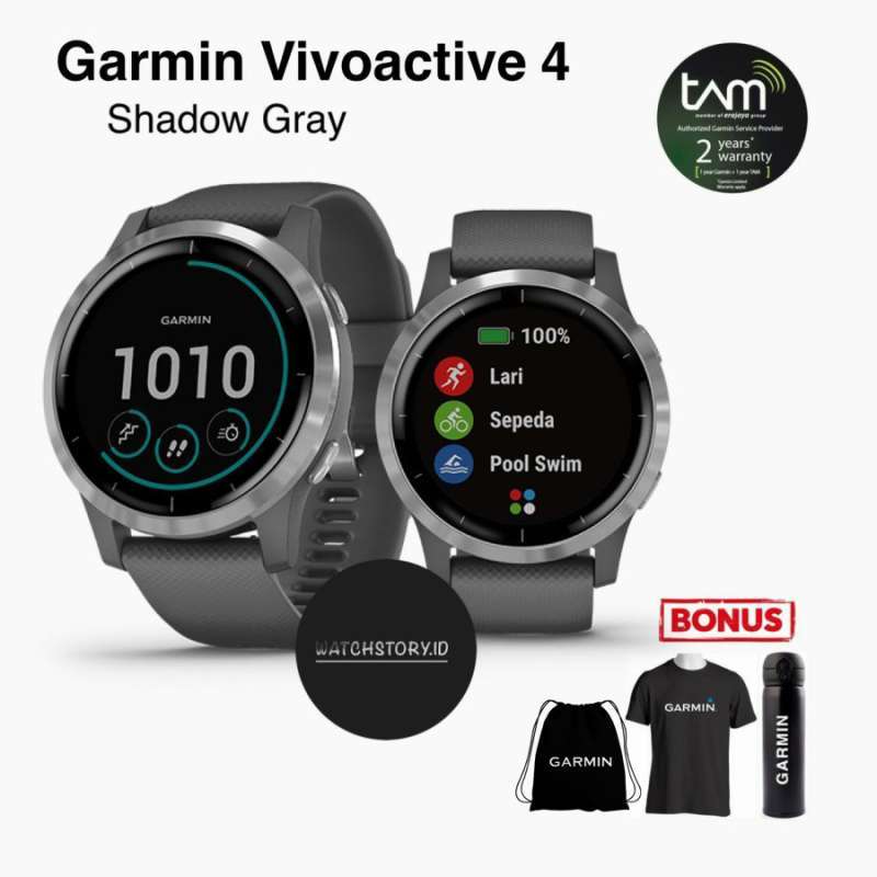 Harga jam garmin vivoactive 4 sales