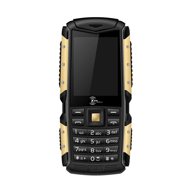 Ken Mobile W3I Pro Handphone - Gold