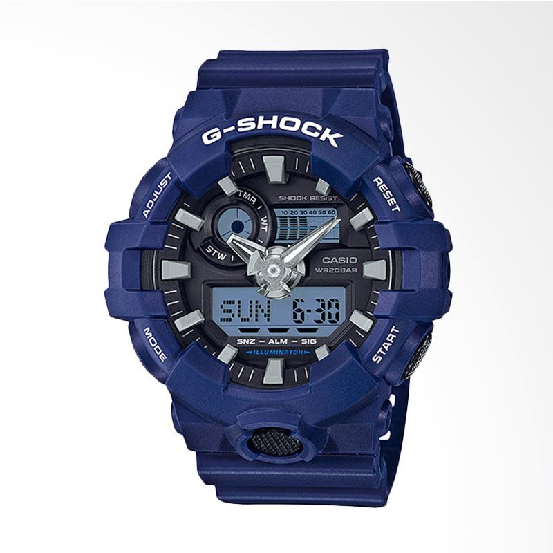 Jual CASIO G-Shock New Edition Jam Tangan Pria - Blue [GA-700-2A] di Seller  Mahkota.time - Kota Medan, Sumatera Utara | Blibli