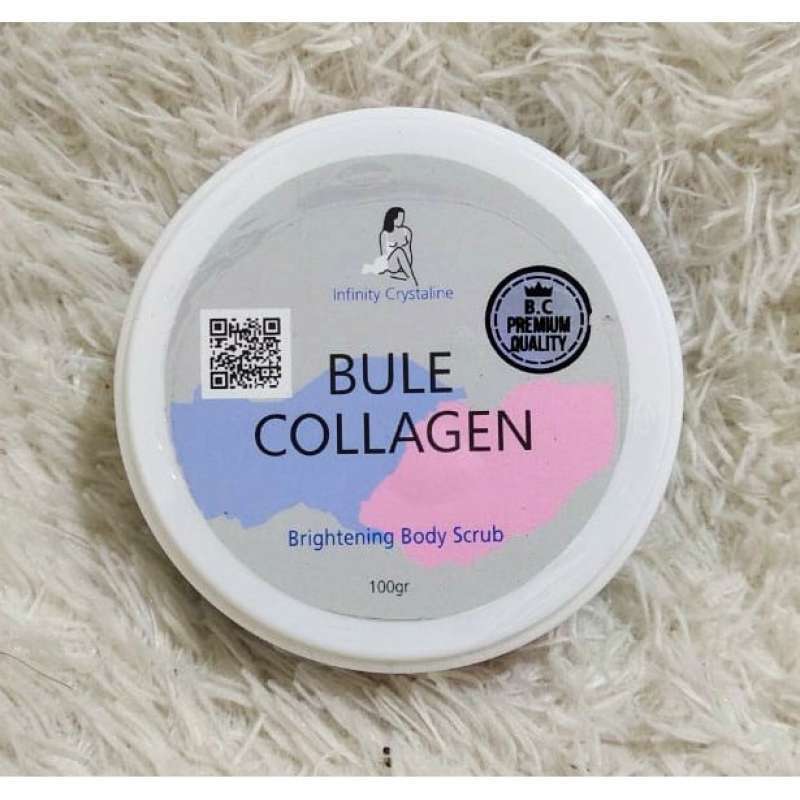Promo BULE COLLAGEN Brightening Body Scrub Pemutih Badan BPOM ...