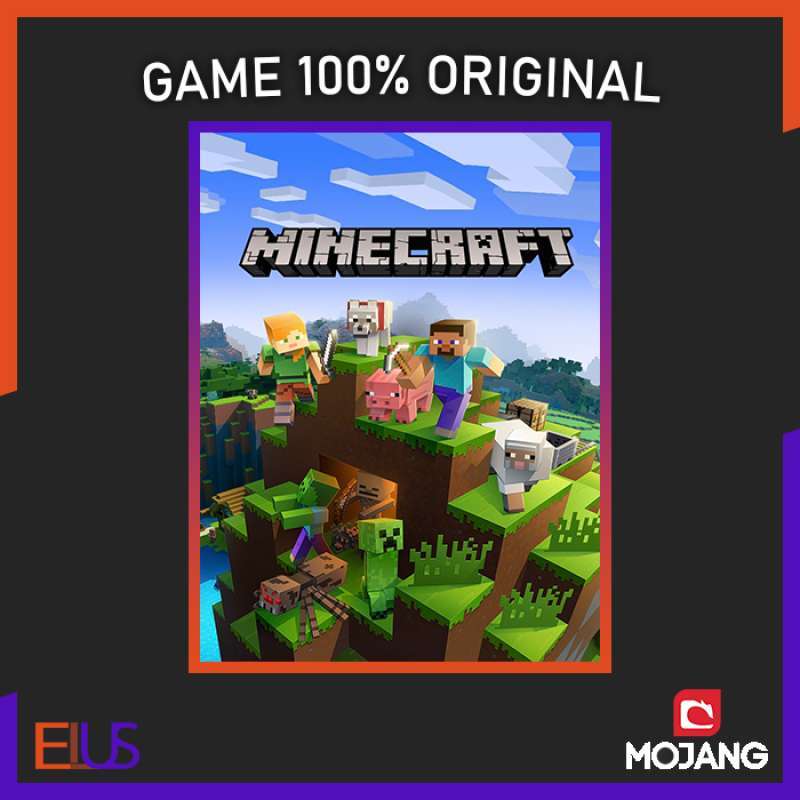 Promo Mojang Game Minecraft Java Edition - Original PC / Mac ...