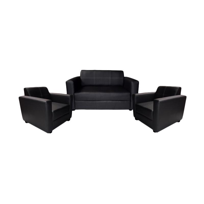 Hasil gambar untuk gambar sofa hitam