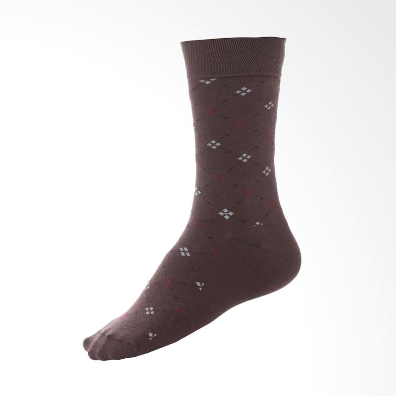 Jual Elfs Shop Kantor Eksekutif Pattern Katun Kombed Kaos Kaki