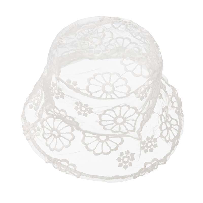 Lace Bucket Cap Women Flower Sun Hats 