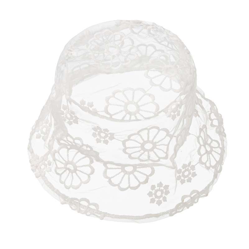 Lace Bucket Cap Women Flower Sun Hats 