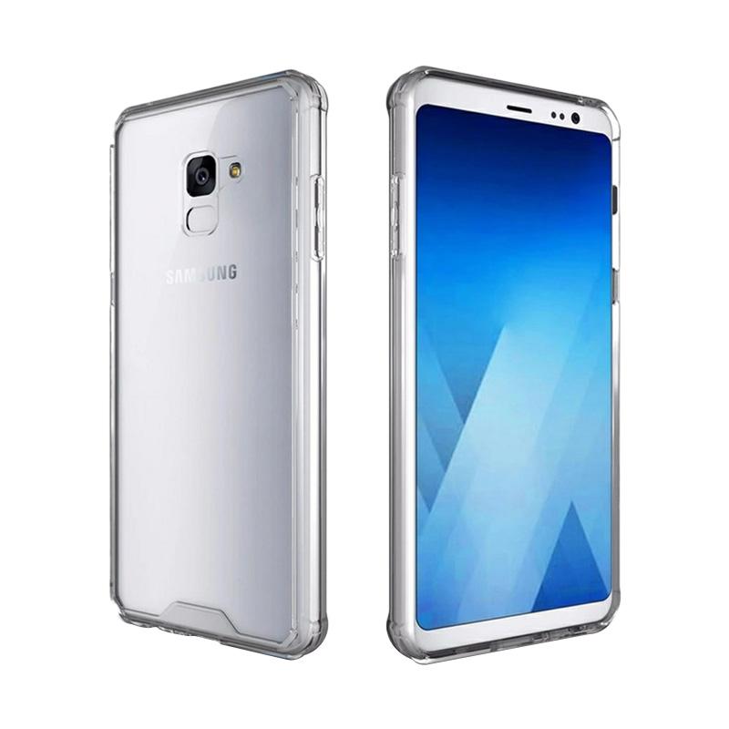 Jual Qcf Anti Crack Anti Shock Softcase Casing For Samsung Galaxy A8 2018 Transparant Murah Maret 2020 Blibli Com