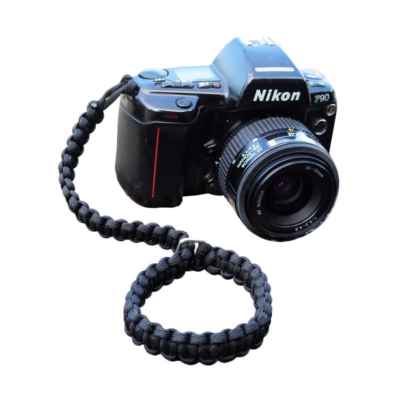 Jual Oem Paracord Gelang Strap Kamera Hitam Black Online Desember 2020 Blibli