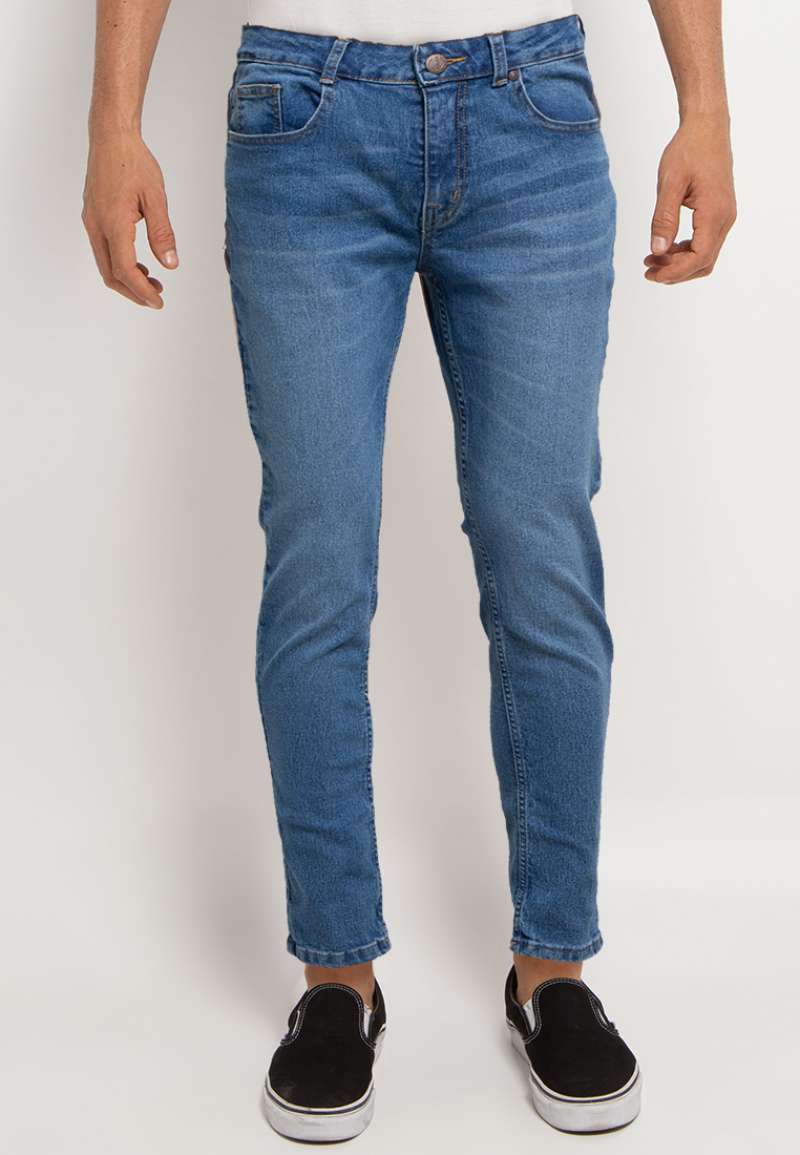 Jual Denim Addict Men Slim Fit Jeans 
