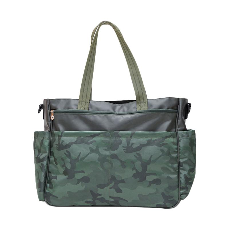skip hop army diaper bag