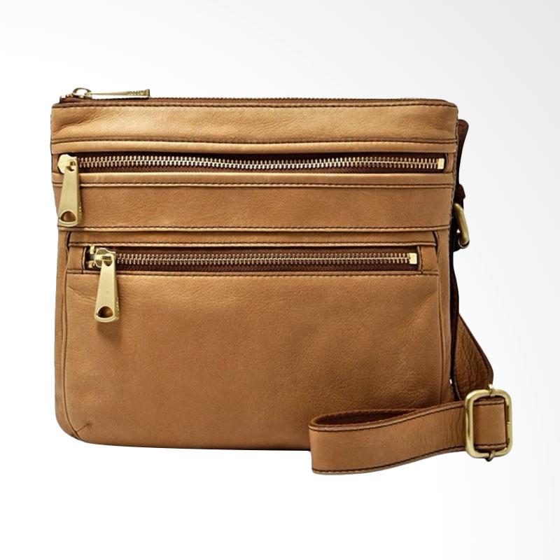 Jual Fossil Explorer SHB 1522210 Crossbody Bag Wanita Brown