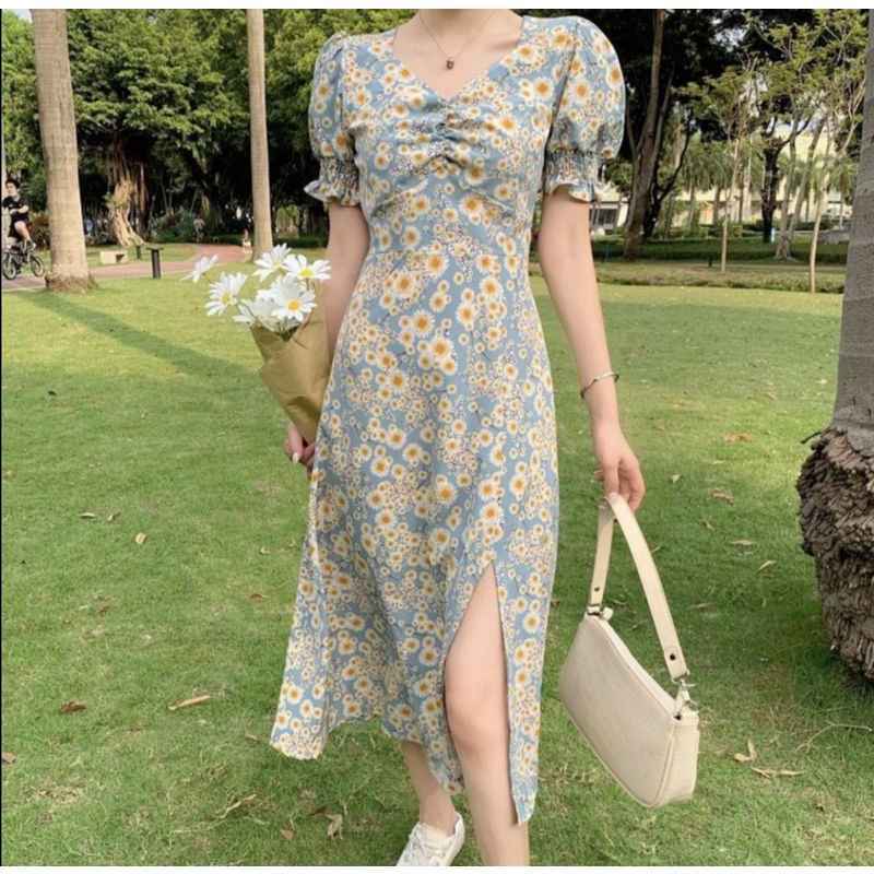 Korean vintage clearance dress