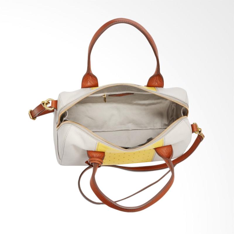 Fossil jori large satchel grey discount
