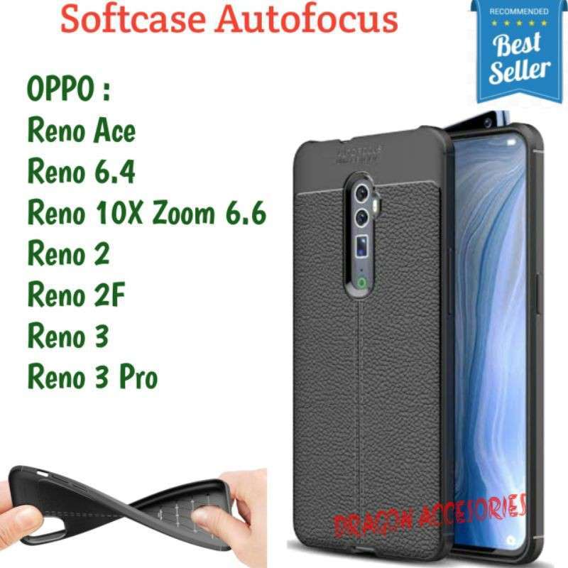 Autofocus Reno 2F Pro Ace 10X Zoom Oppo Softcase Silikon Case Kulit Shockproof Casing